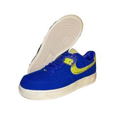 Nike X Olivia Kim Air Force 1 07 Nxn Ck3314-400 Mens Size 11 Womens 12.5. Nike Basketball Shoes With Textured Sole For Streetwear, Nike Skate Shoes With Textured Sole For Sports, Nike Blue Skate Shoes With Rubber Waffle Outsoles, Nike Air Force 1 Low-top With Rubber Waffle Outsoles, Blue Basketball Shoes With Rubber Waffle Outsoles For Streetwear, Blue Lace-up Basketball Shoes With Rubber Waffle Outsoles, Blue Running Shoes With Rubber Waffle Outsoles For Streetwear, Blue Textured Slip-on Sneakers, Nike Air Force 1 Blue With Air Max Cushioning