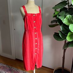 Urban Romantics Red Dress. New Without Tags. Pet Free/Smoke Free Home Urban Dresses, Red Dress, Colorful Dresses, Midi Dress, Womens Dresses, Pet, Tags, Red, Women Shopping