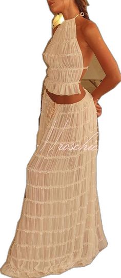 Tiered Maxi Skirt, Halter Tank, Flowing Dresses, The Passion, New Arrival Dress, Ankle Length, Drawstring Waist, Fitness Fashion, Blue And Purple