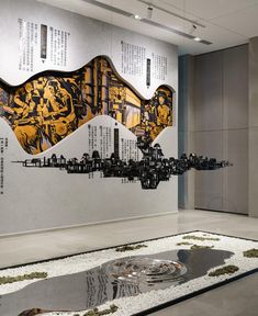 Architecture Exhibition Display, Museum Display Ideas, Exhibition Display Ideas, Exhibition Display Wall, Museum Exhibition Design Display, Interior Design Illustration, Museum Interior