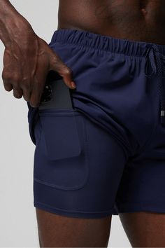 The One Short Lined 5in FL2 blue male Activewear >> Mens >> Bottom >> Shorts >> Lined Shorts Boundless regular Anti-Stink/External Pockets/Hidden Pockets/Lightweight Feel/Lined/Quick-Dry/UPF 50 /Zip Pockets Navy Breathable Workout Bottoms, Breathable Navy Workout Bottoms, Blue Bottoms With Built-in Shorts For Outdoor, Blue Stretch Bottoms With Functional Pockets, Stretch Swim Trunks With Pockets For Training, Blue Sports Bottoms With Functional Pockets, Training Bottoms With Pockets And Short Length, Navy Gym Bottoms With Built-in Shorts, Functional Blue Bottoms With Hip Pockets