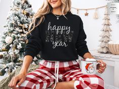 Seasonal Gifts, New Years Party, Christmas Sweatshirts, New Year Gifts, Christmas And New Year