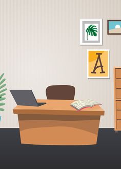 Office Cartoon Background Office Illustration Background, Office Cartoon Background, Office Desk Illustration, Office Chair Illustration, Desk Illustration, Baby Cartoons, Funny Objects, Office Cartoon, Cartoons Funny