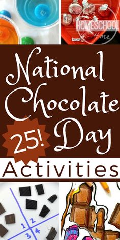 the national chocolate day activities for kids are fun and easy to do with their own hands