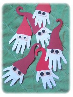 Santa Crafts, Christmas Arts And Crafts, Day Care, Childrens Crafts, Holidays With Kids