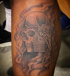 Skull Holding Money Tattoo Skull Money Tattoo, Small Men Tattoos Simple, Forearm Tattoo Sleeve Ideas, Crazy Hand Tattoos, Naked Woman And Skull Tattoo, M.o.b Tattoo, Male Tattoo Ideas Chest, See No Evil Hear No Evil Tattoo, Skull On Fire Tattoo