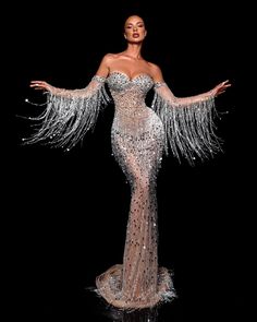 Rhinestone Prom Dress, Drag Queen Outfits, Funky Shirts, Dancer Wear, Reception Gown, Crystal Dress, Celebrity Faces, Nude Dress, Dress Classy