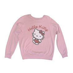 Hello Kitty Long Sleeve Sweatshirt New Without Tag- No Flaws- Excellent Condition Size- Xs Color- Lt. Pink 62% Polyester, 33% Rayon, 5% Spandex Machine Wash Cute Long Sleeve Hello Kitty Sweatshirt, Casual Pink Sweatshirt With Hello Kitty Print, Cheap Hello Kitty Print Long Sleeve Sweatshirt, Cotton Crew Neck Sweatshirt With Hello Kitty Print, Pink Hello Kitty Print Crew Neck Sweatshirt, Hello Kitty Pink, Long Sleeve Sweatshirt, Preppy Outfits, Long Sleeve Sweatshirts