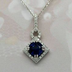 5.25 Carat Natural Blue Sapphire Pendant With Chain, Round Shape Pendant. 925 Sterling Silver Handmade Pendant Christmas Gift For Beloved Estimated delivery North America: 2-3 weeks Europe: l-3 weeks Australia, New Zealand and Oceania: 2-3 weeks Asia Pacific: 2-3 weeks Latin America and the Carib beast: 2-3 weeks Sub-Saharan Africa: 2-3 weeks I'll do my best to meet these dispatch estimates, but can't guarantee them. Actual delivery time will depend the delivery method you choose. Sapphire Diamond Cut Necklace For Weddings, Wedding Sapphire Necklace With Diamond Cut, Wedding Sapphire Necklace In Diamond White, Blue Diamond Jewelry For Weddings, White Gold Sapphire Necklace For Wedding, Blue Diamond Accented Wedding Jewelry, Blue Wedding Jewelry With Diamond Accents, Blue Fine Jewelry Necklace For Anniversary, Blue Diamond Necklaces For Anniversary