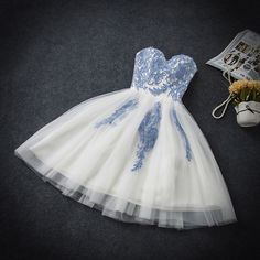 Short Strapless Prom Dresses, Elegant Homecoming Dresses, Mini Prom Dresses, Cute Homecoming Dresses, Hoco Dresses Short, Cheap Homecoming Dresses, Tulle Homecoming Dress, Homecoming Party, Short Prom Dresses