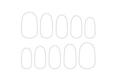 Drawing Bases, Simple Gel Nails, Soft Gel, Kawaii Drawings, Drawing Base, Nails Art