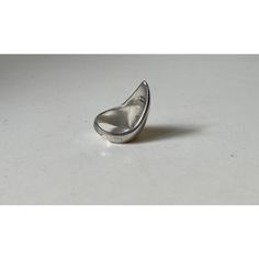 Brutalist/modern claw-shaped. ring designed by Allan Scharff and crafted at Hans Hansen Silversmithy in Kolding Denmark. Early version from the late 1970s. Stamped with HaH (Hans Hansen) 925S. Size 57 mm/18. This exact designed was also made through Georg Jensen later on. Weight: approx. 15 grams. This piece has an attribution mark,   I am sure that it is completely authentic and  take full responsibility for any authenticity   issues arising from misattribution Hans Hansen, Claw Ring, Georg Jensen, Ring Designs, Denmark, 1970s, Sterling Silver, Ring, Silver