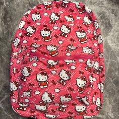 New With Tags Backpack, Ask Any Questions If Needed. Can Bundle Shipping Sanrio Bags, Hello Kitty Backpack, Kitty Backpack, Sanrio Bag, Starbucks Secret Menu Drinks, Starbucks Secret, Sanrio Pink, Kitty Pictures, Kitty Items