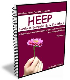 a hand holding a pink flower in front of a book cover with the title help hands - on energetic easy preschool