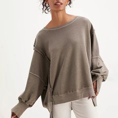 DescriptionAmy Fashion - 100% Cotton Long Sleeve Pullover Sweatshirts



window.adminAccountId=232199751; Camden Sweatshirt, Womens Oversized Sweatshirts, Autumn Clothes, Oversized Pullover, Free People Sweater, Oversized Sweatshirt, White Sweatshirt, Pullover Sweatshirts, Grey Sweatshirt