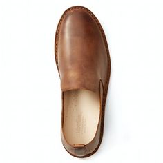 An eco-friendly leather slip-on, handmade in Italy Mens Uggs, Casual Loafers, Basic Outfits, Linen Clothes, Leather Slip Ons, Slip On Shoes, Dress Shoes Men, Fashion Shoes, Shoes Mens