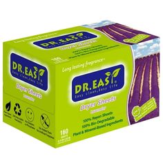 dreaser dryer sheets with lavender scent, 60 count boxes / box by dreaser