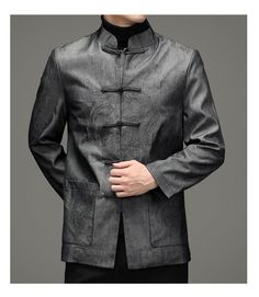 Experience elevated style with our exquisite Chinese Tang Jacket, crafted from the finest fabric featuring a classic mandarin collar, elegant frog buttons, and intricate dragon embroidery. This garment blends comfort with sophistication, elevating your wardrobe to new heights. Please refer to the size chart in the picture, .Please note the size is CN size which is different to US/EU/AU sizes . Please leave your weight, height and chest measurement in Personalisation box so we could double check Traditional Spring Outerwear For Formal Occasions, Traditional Spring Formal Outerwear, Fitted Outerwear With Stand Collar, Elegant Long Sleeve Nehru Jacket For Spring, Traditional Fitted Outerwear With Stand Collar, Fitted Nehru Jacket With Stand Collar For Winter, Fitted Nehru Jacket With Stand Collar For Spring, Elegant Nehru Jacket With Buttons For Winter, Classic Nehru Jacket With Stand Collar For Winter