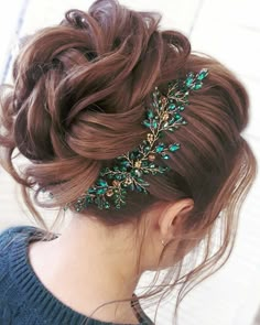 Hair Accessories Green, Wedding Hair Head Piece, Tiara Wedding, Bridal Hair Vine, Wedding Hair Pieces, Wedding Crown, Headpiece Wedding, Hair Vine