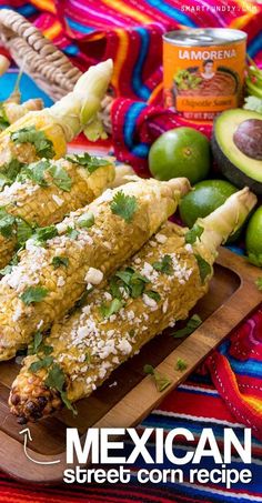 mexican street corn recipe with avocado and cilantro