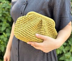 This Clutches & Evening Bags item by SeomHandmade has 2 favorites from Etsy shoppers. Ships from New York, NY. Listed on Sep 7, 2023 Chic Yellow Crochet Bag For Daily Use, Chic Yellow Crochet Bag, Yellow Rectangular Clutch For Summer, Yellow Rectangular Summer Clutch, Chic Yellow Woven Straw Bag, Chic Yellow Straw Bag For Everyday Use, Chic Yellow Straw Bag For Everyday, Chic Yellow Rectangular Crochet Bag, Chic Yellow Straw Bag For Daily Use