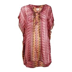 New With Original Tags, Coverup Features No Lining, V-Neckline, And Pullover Style., No Lining, V-Neckline, Chiffon Fabric, Pull Over Style: Cover-Up, Size Type: Regular, ,, 100% Polyester, Machine Wash, Inseam: Chic Multicolor V-neck Cover-up, Multicolor Split Neck Blouse For Beach, Red V-neck Casual Cover-up, Pink V-neck Top For Beach Cover-up, Swimsuit Coverup Dress, Mesh Bathing Suit, Oneill Womens, Striped Tank Dress, Classic Clothing