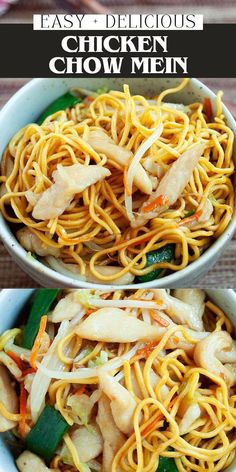 This easy chicken chow mein recipe is perfect for a quick, healthy meal that beats Chinese takeout any day! With tender chicken, crisp veggies, and a savory sauce, it’s a flavorful dish you can make in under 30 minutes.