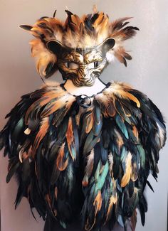 Our big cat mask is purr-fect for wild events or theatre performances. Complete your lion or big cat costume with this piece or match it with our lion mane feather chest cape! S H I P P I N G - Current processing times range 5-7 days. Please note expedited & 1-2 day guaranteed delivery services offered will still require the same processing times. S I Z E Adult size. Detailed dimensions are available upon request. C O N T A C T Text: 1-516-654-4643 Email: Lanai.ink6 [!at] gmail.com Web: www.higg Panther Party Face Mask, Narnia Costumes, Costume Lion, Elegant Face Mask, Mask Cat, Animal Halloween Costumes, Female Lion, Lion Mask, Lion Costume