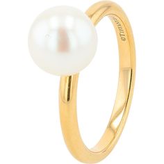 18K Yellow Gold Tiffany & Co. Pearl Ring Luxury Polished Pearl Ring, Modern Yellow Gold Pearl Ring For Formal Occasions, Timeless Pearl Ring With Polished Finish For Formal Occasions, Luxury High Luster Pearl Ring For Formal Occasions, Elegant Formal Pearl Ring With Polished Finish, Luxury Pearl Drop Ring For Formal Occasions, Elegant Yellow Gold Pearl Ring For Formal Occasions, Elegant Yellow Gold Rings With High Luster, Timeless Formal Pearl Ring