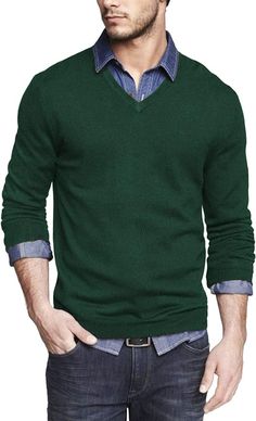 Expertly crafted for maximum comfort and style, our Men's Soft Knit V Neck Long Sleeve Sweater is the perfect addition to any wardrobe. Made from high-quality materials, it offers a soft and cozy fit while the long sleeves and v-neck design provide a classic and timeless look. Elevate your fashion game with this versatile sweater. 100% Polyester Care instructions Dry Clean Only About this item Soft Fabric --- The men's casual v neck sweater is made of high quality polyester, soft and lightweight Casual Cashmere V-neck Sweater, Classic Green V-neck Long Sleeve Sweater, Cozy Winter V-neck Polo Sweater, Cozy Cotton V-neck Winter Sweater, Green Long Sleeve Cashmere Sweater, Casual Cashmere V-neck Sweater For Winter, Green Cashmere Long Sleeve Sweater, Green Cashmere Winter Sweater, Casual Wool V-neck Top