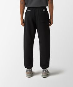 The SOLID-S PT . CO model   by  Neighborhood from the  FA2022 collection , has arrived || is now available at . Casual Black Bottoms With Logo, Sporty Logo Sweatpants For Streetwear, Casual Logo Pants For Streetwear, Logo Cotton Pants For Streetwear, Casual Black Bottoms With Logo Detail, Black Neighborhood, Joggers Black, Fleece Joggers, Drawstring Waistband