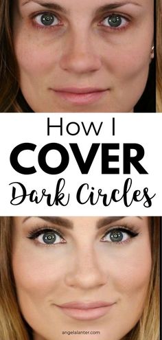 How to Cover dark Circles under eye. Angela Lanter, Hello Gorgeous. Beauty Blogger #AngelaLanter #HelloGorgeous #beautyblogger #beautytutorial #makeuptutorial #makeuptips Mascara Hacks, Makeup Tips For Older Women