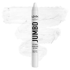 Nyx Jumbo Eye Pencil, Crayon Eyeliner, Jumbo Eye Pencil, Eyeshadow Crayon, Creamy Eyeshadow, Milk Packaging, Eyeshadow Pencil, White Eyeliner, Nyx Makeup