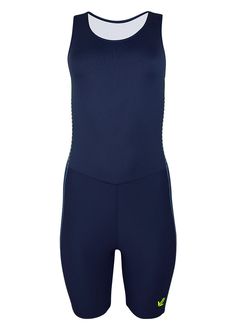 This unisuit is designed so you can move with precision. Made of Drywick, our midweight workhorse fabric, that features a microfiber polyester construction, soft stretch, wicking, anti-microbial, and UV protection. Unisuits are the preferred racing and training garment in the rowing world. JL's original "V-Front" waistline visually elongates the torso allowing for a proper and flattering fit. The women's suit top is made with bathing suit construction; sewn-in liner (made of recycled polyester) Sleeveless Sports Bodysuit With Mesh Back, Sporty Bodysuit With Mesh Back For Sports, Functional Nylon Stretch Bodysuit, Functional Stretch Nylon Bodysuit, Technical Fitted Swimwear For Training, Sports Second-skin Nylon Swimwear, Sporty Sleeveless Bodysuit With 4-way Stretch, Compressive Nylon Unitard For Workout, Stretch Functional Unitard For Training