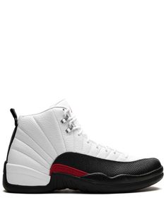 white/black red leather panelled design pull-tab at the heel signature Jumpman motif front lace-up fastening round toe round toe rubber sole Release Date: May 25, 2024 These styles are supplied by a premium and authenticated sneaker marketplace. Stocking only the most sought-after footwear, they source and curate some of the most hard to find sneakers from around the world. We've partnered with Good On You — an independent agency that rates how brands perform in relation to their impact on the planet, people and animals, with a multi-criteria rating simplified to a five points scale. In order to be awarded our conscious label, larger brands need to score a minimum of four out of five ('Good'), while smaller brands must score at least three out of five ('It's A Start'). This item comes from Red Dynamic Jordan Sports Shoes, Dynamic Red Jordan Sports Shoes, Red White Black Jordans, Luxury Red Jordan Sports Shoes, Jordan 12 Black Taxi, Bell & Ross, Jordans 12, Aviator Watch, Dress Watch