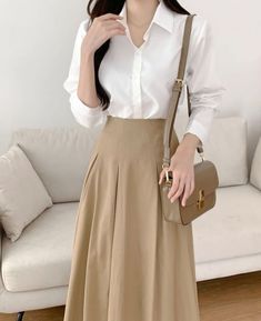 Modest Girly Outfits, Outfits Black Women, Aesthetic Korean, Korean Fashion Outfits, Korean Fashion Dress