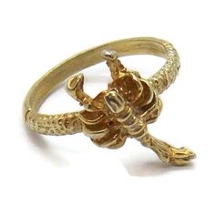 14k Solid Yellow Gold Ladies Scorpion Zodiac Ring, Weights Approximately 3.0 Grams, It Is Very Good Detailed. This Rings Is 100% Handcrafted Here In The United States By Us.We Provide Free Sizing From Sizes 5 To 10. For Any Other Sizes An Extra Fee Of $14.99 Will Apply. With Satisfaction Guaranteed Or Your Money Back. Please Judge By The Pictures. Spiritual 14k Yellow Gold Rings, Gold Zodiac Sign Ring, Gold Zodiac Sign Rings As Gift, Gold Zodiac Sign Rings For Gift, Symbolic Gold Rings With Zodiac Sign, Symbolic Gold Zodiac Rings, Yellow Gold Zodiac Rings In Symbolic Style, Symbolic Yellow Gold Brass Rings, Symbolic Zodiac Sign Rings In Yellow Gold