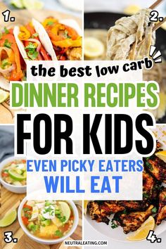 the best low carb dinner recipes for kids even picky eaters will eat