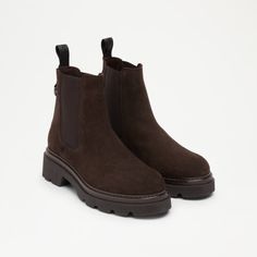 MYSTIC Suede Ankle Boots Outfit, Brown Suede Boots Outfit, Suede Boots Outfit, Boot Silhouette, Chunky Chelsea Boots, Boots Outfit Ankle, Brown Suede Boots, Suede Chelsea Boots, Chelsea Ankle Boots