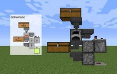 an image of a minecraft game with the text schermatic next to it