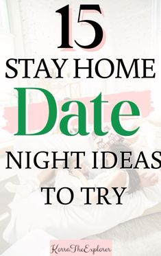 15 stay home date night ideas to try! Free stay at home date night activities to do! Date tips! Stay Home Date Night, Stay At Home Date Night, Date Night Activities, Home Date Night Ideas, At Home Date Night, Senior Year Fun, Home Date Night, At Home Dates, Intimate Questions