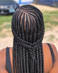 Large Braid Styles For Black Hair, Braids For Black Women To The Back, Thick Braids For Black Women, Medium Feed In Braids, Braided Hairstyles For Toddlers, All Back Hairstyle Natural Hair, Braided Hairstyles Styles, New Braid Hairstyles, Straightback Cornrows Braids