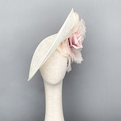 Kentucky Derby Hat Cream Derby Hat Floral Pink Ascot Hat for | Etsy Feminine Curved Brim Hats For Kentucky Derby, Feminine Short Brim Hat For Kentucky Derby, Cream Fascinator For Spring Garden Party, Spring Cream Fascinator For Garden Party, Spring Garden Party Cream Fascinator, Cream Headpiece For Spring Garden Party, Feminine Fitted Hat For Garden Party, Beige Summer Fascinator For Garden Party, Cream Adjustable Fascinator For Spring