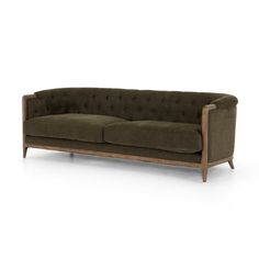 Four Hands Ellsworth Tufted Sofa Mia Sofa, Olive Sofa, Parisian Vibes, Rolled Arm Sofa, Tufted Sofa, Sofa Sale, Burke Decor, Custom Upholstery, Upholstered Sofa