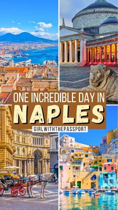 one incredible day in naples, italy with the passerby and horse drawn carriages