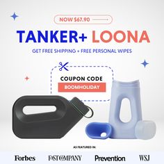 Make this season special with the Tanker + Loona bundle, now available for just $67.90 (save $12!). Plus, you’ll receive FREE wipes and FREE shipping with your purchase.

Don’t wait—use code BOOMHOLIDAY and claim this exclusive deal by December 30!

#HolidayShopping #Savings #Comfort #Health #BoomHomeMedical #Bundle #Loona #Tanker Bundles, Coding