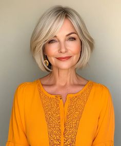 51 Best Bob Hairstyles For Women Over 60: From Classic To Modern Short Bobs - Hair Trend Guide Short Bobs, Best Bobs, Hairstyles For Women Over 60, Hair Trend, Age Defying, Hairstyles For Women, Short Bob Hairstyles, Short Bob, Over 60