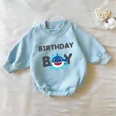 👼Pick a soft and comfortable Birthday Boy -Shark Theme romper for your little one! 💕We offer many colors: brown, white, light mauve, green, natural and white 💕The fabric of the clothing is cotton, very skin-friendly, and excellently crafted. ✔️ Ordering Instructions 1 - Please refer to the size chart images provided in the listing for details on available sizes, styles, and colors. 2 - Choose your desired shirt color from the dropdown menu below. Natural Outfit, Light Mauve, Baby Bubble, Shark Shirt, Boy First Birthday, Birthday Boy, Boy Baby, Gender Neutral Baby, Baby Romper