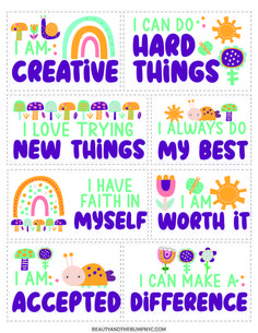 i can do creative things stickers