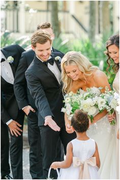 the bride and groom are getting ready to walk down the aisle